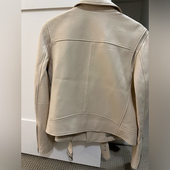 Theory Casual Moto Jacket in Leather NWT - Picture 6 of 6